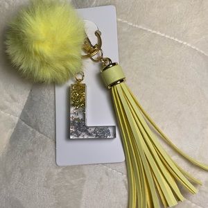 Letter L Keychain